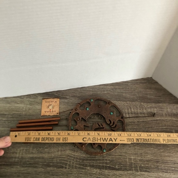 Metal Kokopelli Musical Piper Wind Chime - Picture 9 of 10